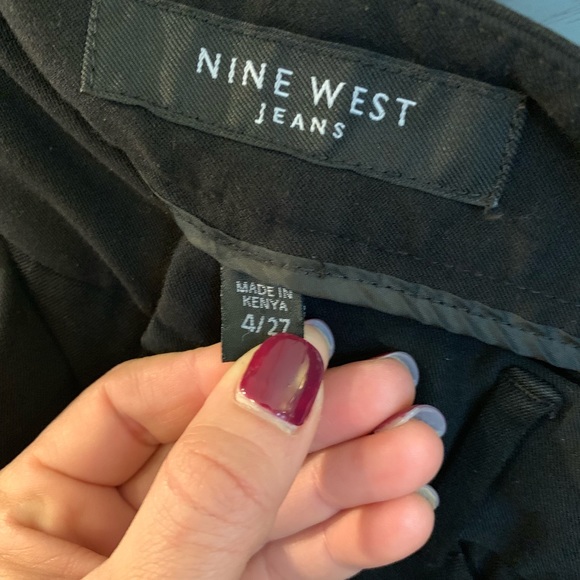 Nine West Black Bootcut Work Pants - Picture 5 of 6